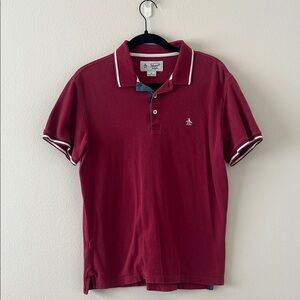 Original Penguin Men's Red Polo Shirt